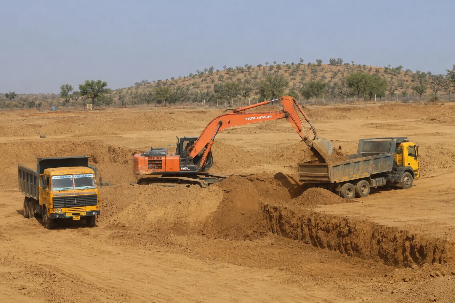 Earth Work and Levelling service by Manpasand Enterprises
