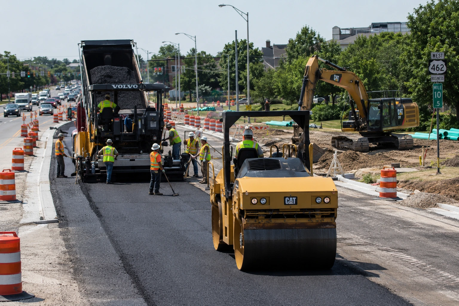 Road and Highway Construction service by Manpasand Enterprises