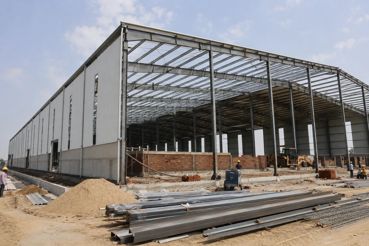Warehouse Construction service by Manpasand Enterprises
